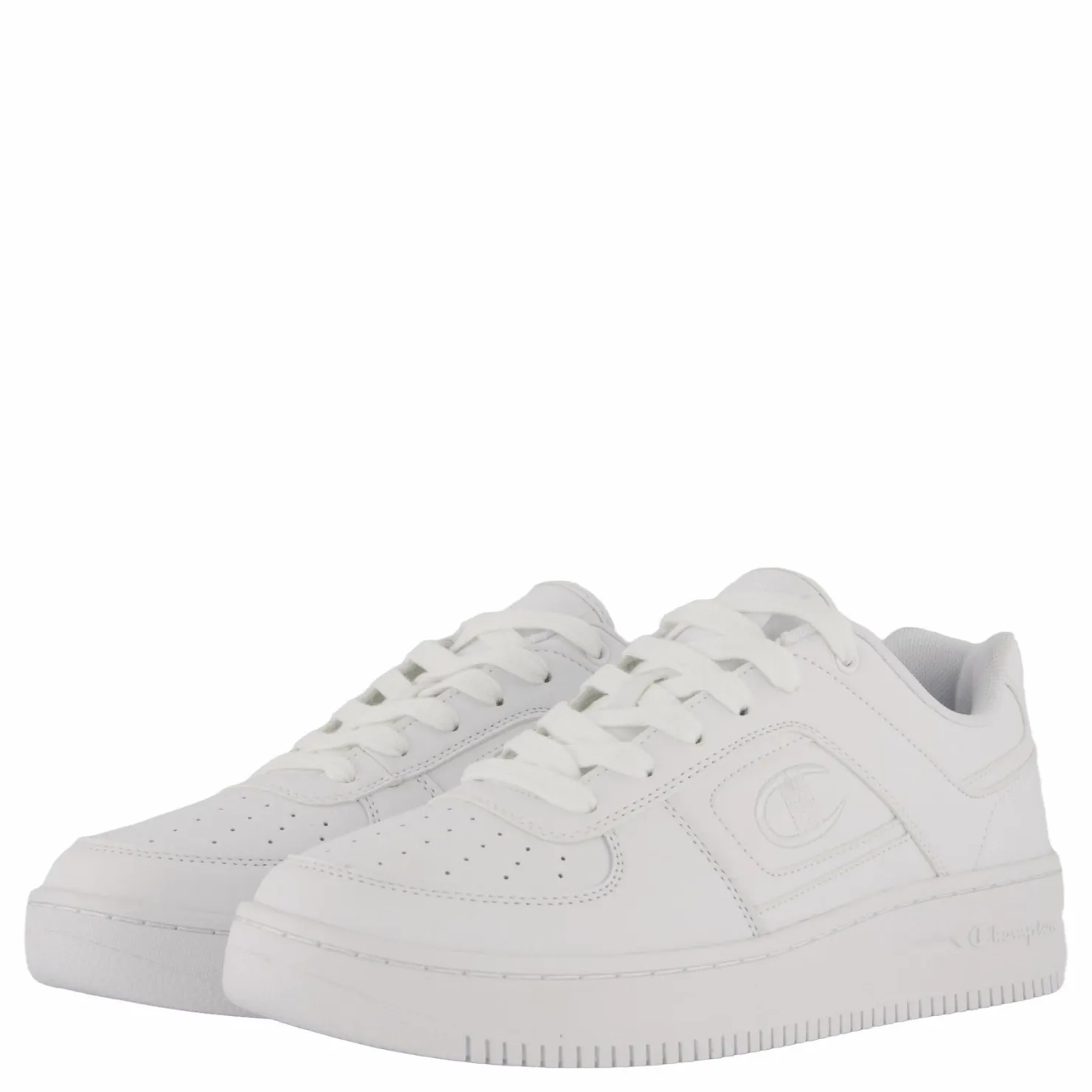 Champion Foul Play Element Low Low Cut Star White Vit Clearance