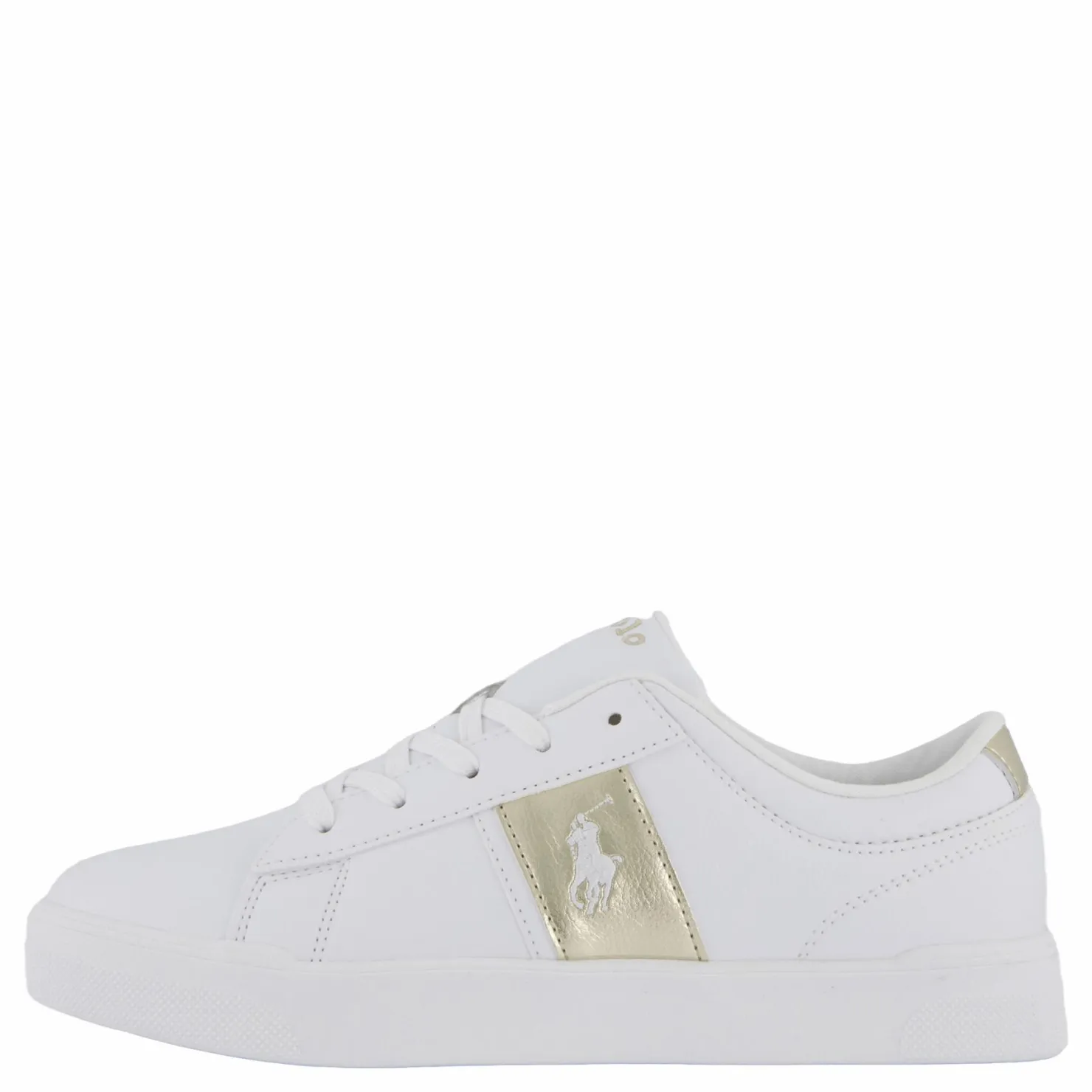 Ralph Lauren Junior Frazier J-'white / Gold Tumbled Vit Clearance