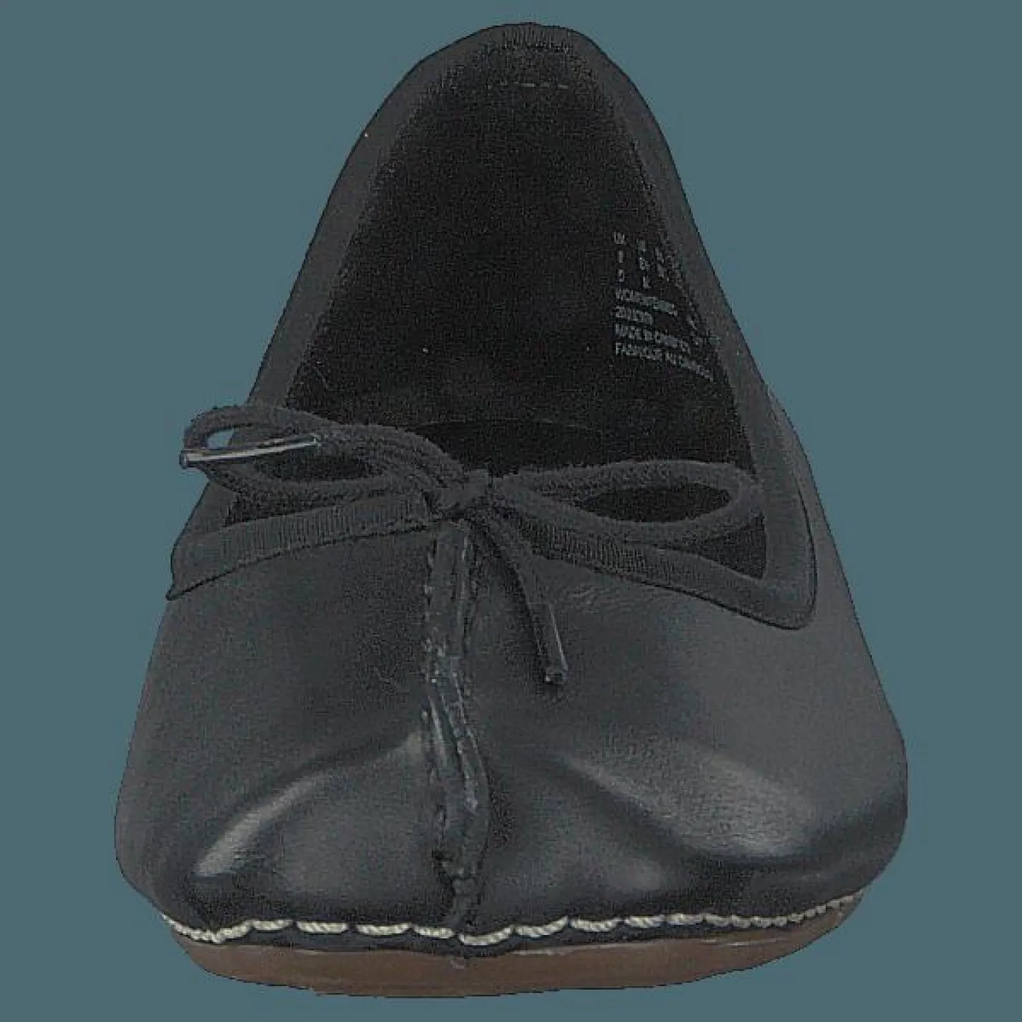 Clarks Freckle Ice Black Leather Svart Sale