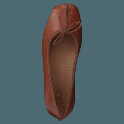 Clarks Freckle Ice Dark Tan Lea Brun New