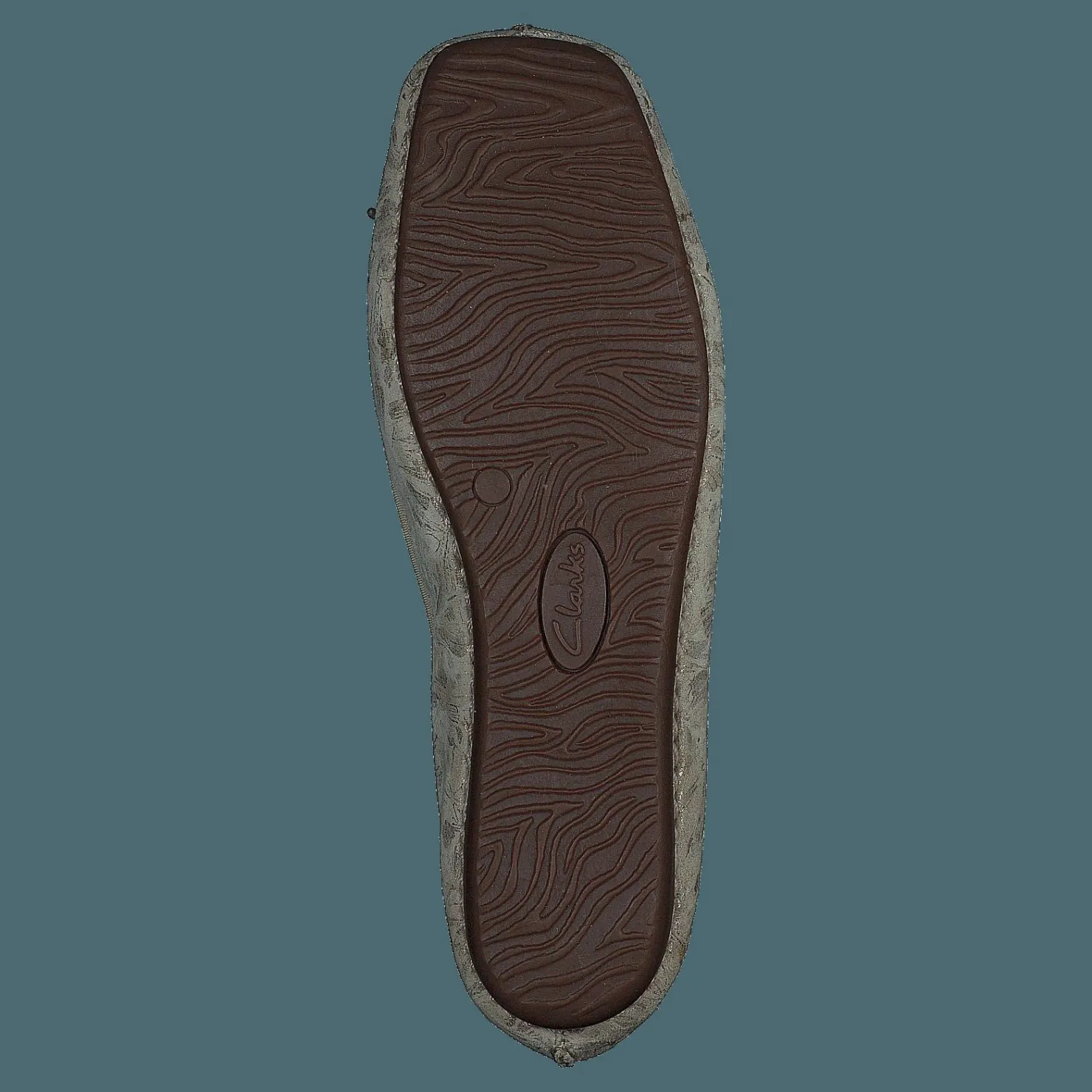 Clarks Freckle Ice Off White Metallic Brun och Beige New