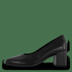 Clarks Freva55 Court Black Leather Svart Online