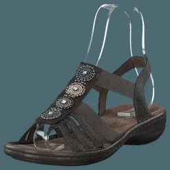 Rieker 608g9-45 Basalt Grå Hot
