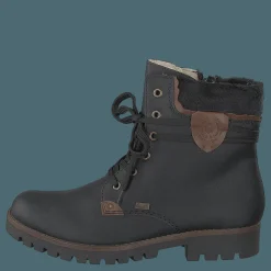 Rieker 785g5-02 Black Svart New