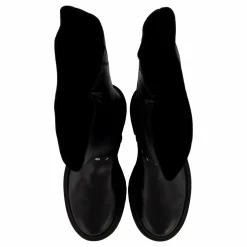 Steve Madden Gayet Boots Black Leather Svart Best