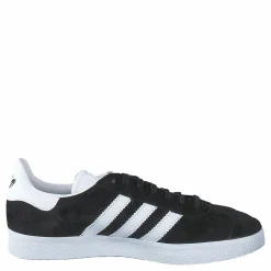 adidas Originals Gazelle Core Black/White/Gold Met. Guld och Svart Clearance