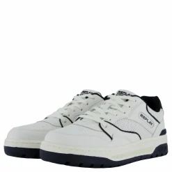 Replay Gemini Punch Sneaker Off Wht/black Vit Sale