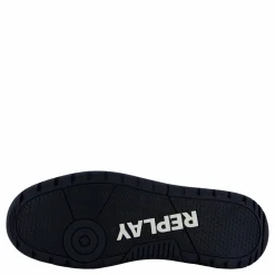Replay Gemini Punch Sneaker Off Wht/black Vit Sale