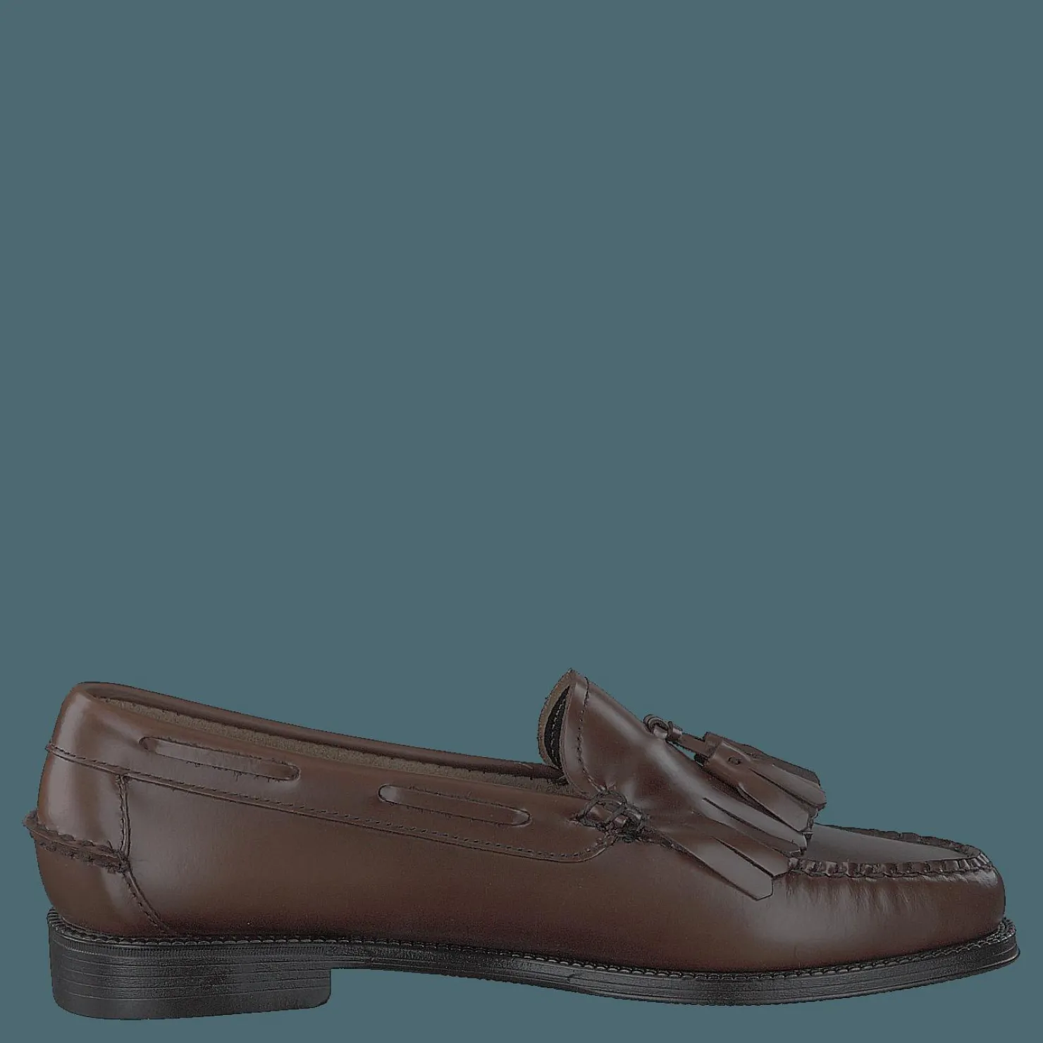G. H. Bass Gh Weejun Ii Wmn Esther Kiltie Cognac Lthr Brun Hot
