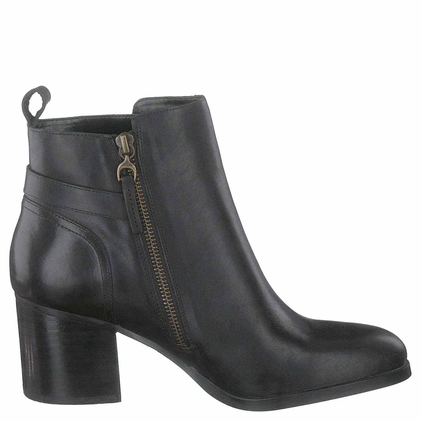 Lauren Ralph Lauren Ginelle Boots Black Grå och Svart New