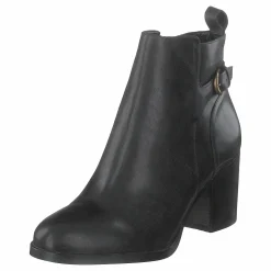 Lauren Ralph Lauren Ginelle Boots Black Grå och Svart New