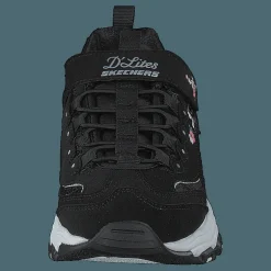 Skechers Girls D'lites Blk Svart Outlet