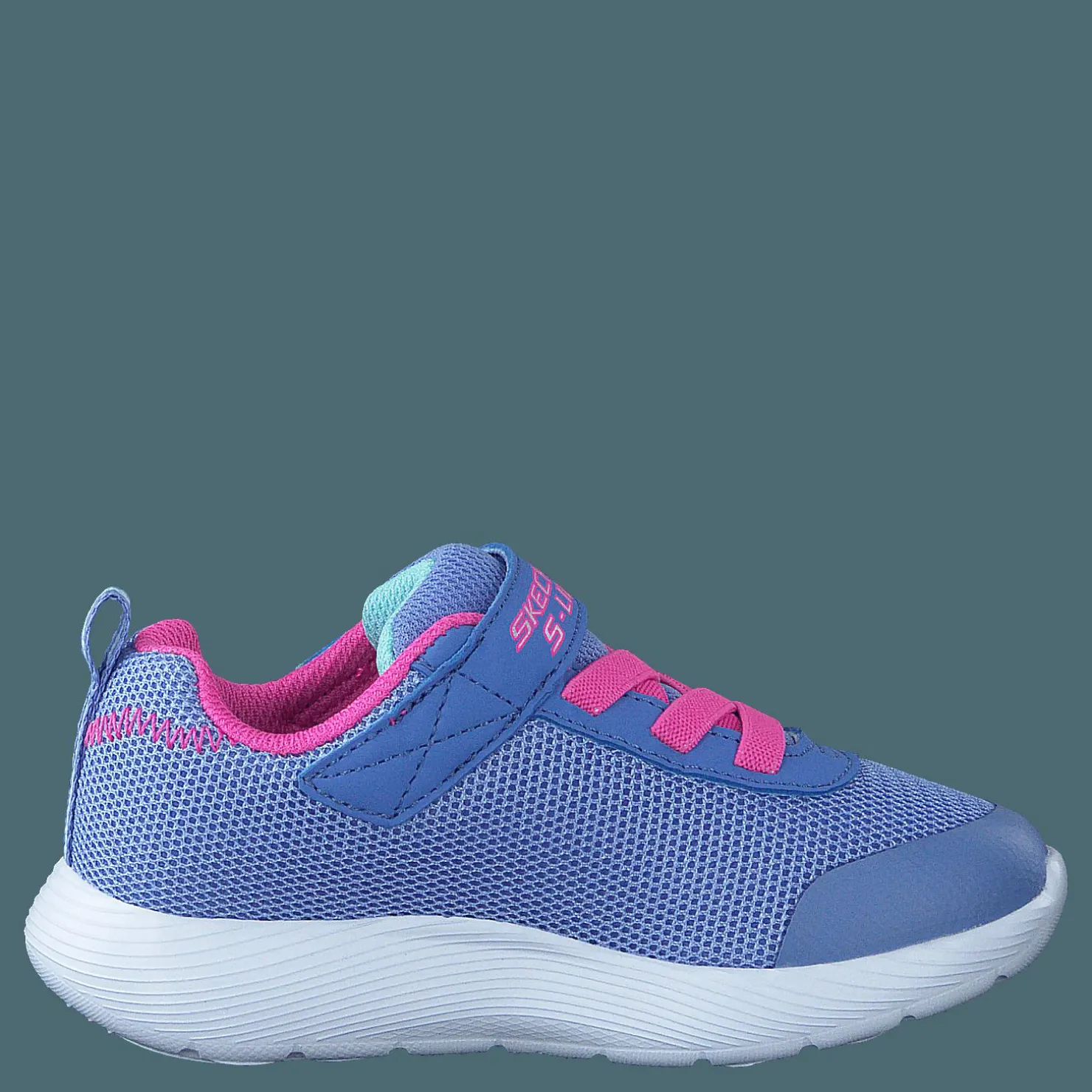Skechers Girls Dyna-lite Blnp Blå Outlet
