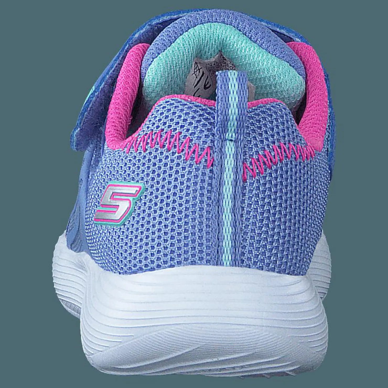Skechers Girls Dyna-lite Blnp Blå Outlet