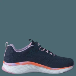 Skechers Girls Solar Fuse - Paint Power Nvmt Blå