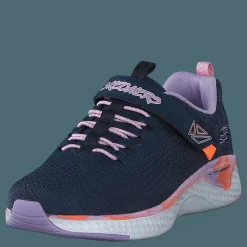 Skechers Girls Solar Fuse - Paint Power Nvmt Blå