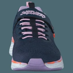 Skechers Girls Solar Fuse - Paint Power Nvmt Blå