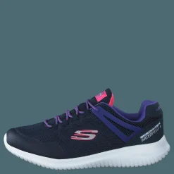 Skechers Girls Ultra Flex Nvpr Blå Discount