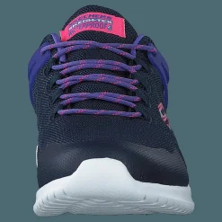 Skechers Girls Ultra Flex Nvpr Blå Discount