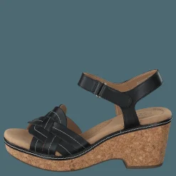 Clarks Giselle Coast Black Brun Outlet