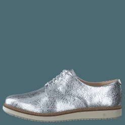 Clarks Glick Darby Silver Metallic Silver och Metallisk Best