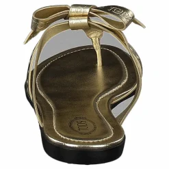 Tod's Gomma Bow Sandal Flan Brun New