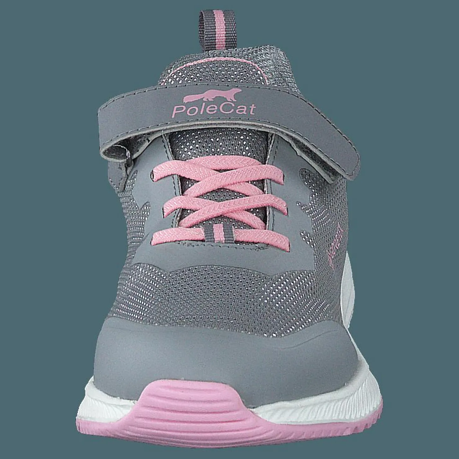 Polecat Goofy Court Gtx Jr Grey Grå och Rosa Outlet