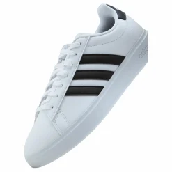 adidas Grand Court Cloudfoam Comfort Shoes Cloud White / Core Black / Cloud White Vit Online