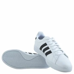 adidas Grand Court Cloudfoam Comfort Shoes Cloud White / Core Black / Cloud White Vit Online