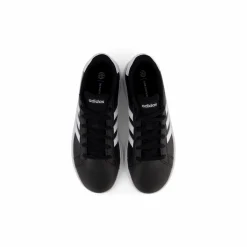 adidas Grand Court Lifestyle Tennis Lace-Up Shoes Core Black / Cloud White / Core Black Svart
