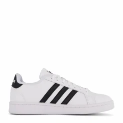 adidas Grand Court Shoes Cloud White / Core Black / Cloud White Vit New