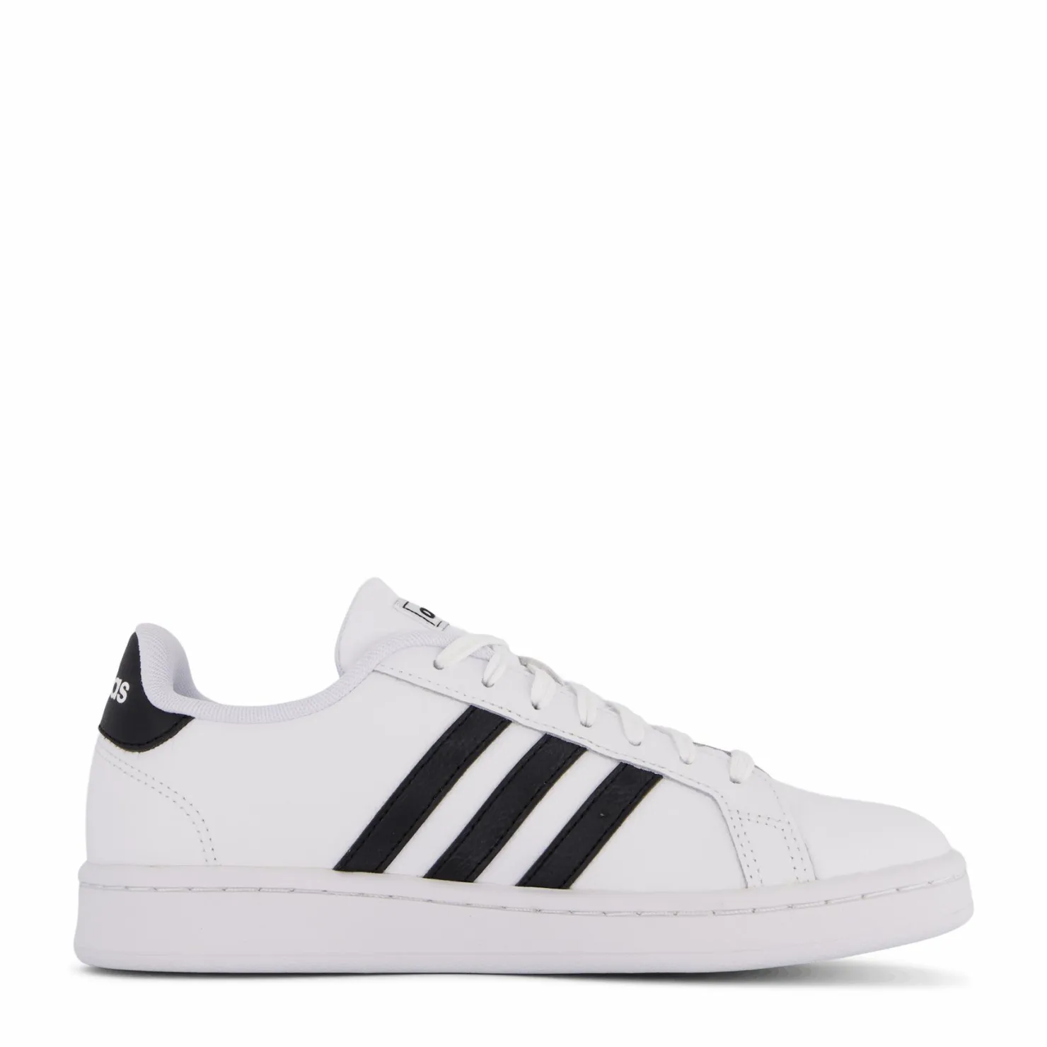 adidas Grand Court Shoes Cloud White / Core Black / Cloud White Vit New