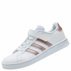 adidas Grand Court Shoes Cloud White / Copper Met. / Light Granite Vit Hot
