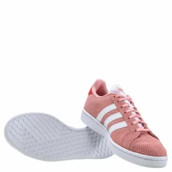 adidas Grand Court Shoes Glow Pink / Cloud White / Glory Red Rosa Outlet