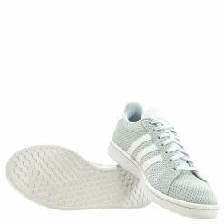 adidas Grand Court Shoes Sky Tint / Cloud White / Dash Grey Vit New