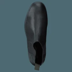 Playboy Footwear Grant Black Leather Blå Clearance