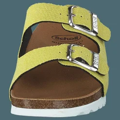 Scholl Greeny Malaren Lime Brun och Grön Sale
