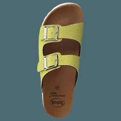 Scholl Greeny Malaren Lime Brun och Grön Sale