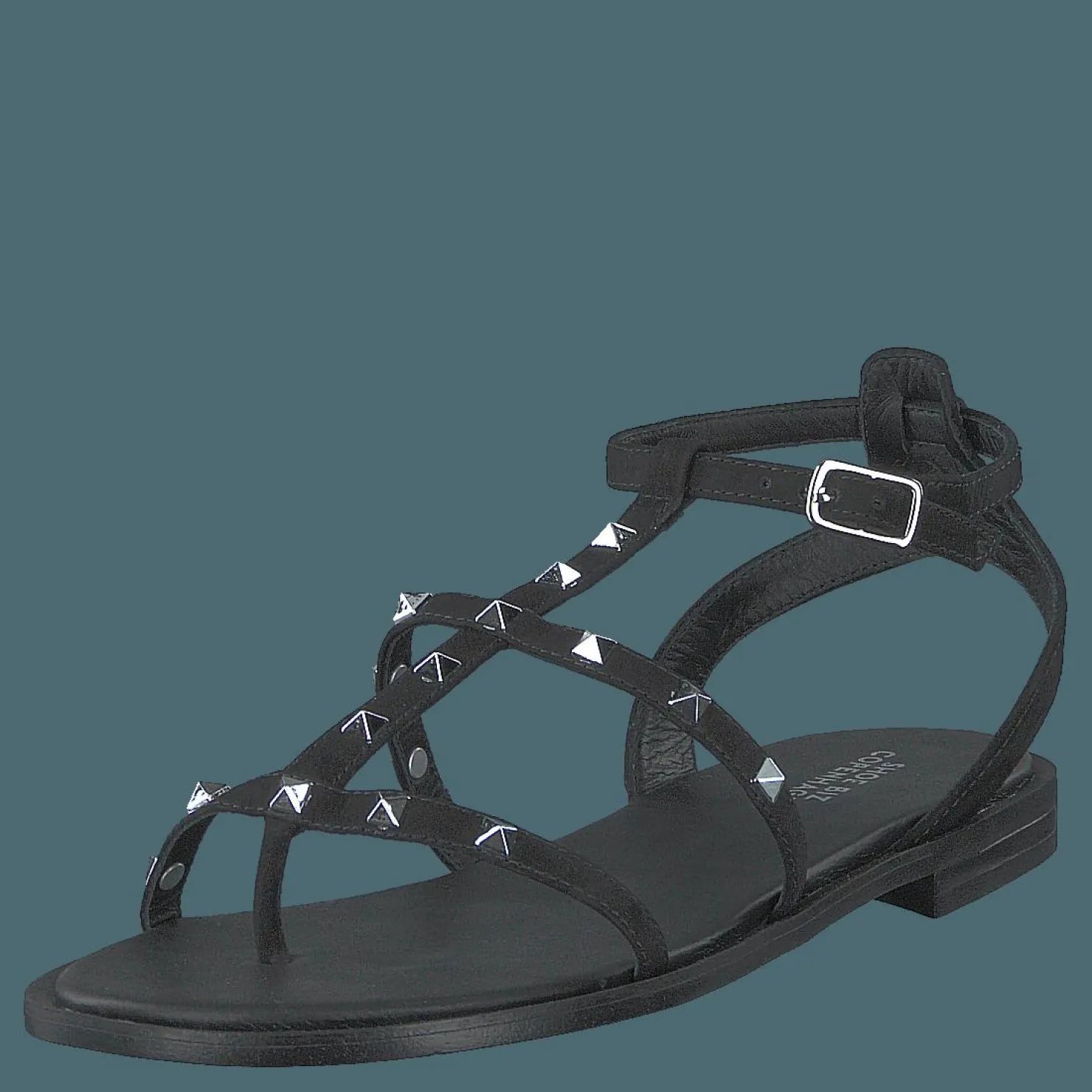 Shoe Biz Gwen Glam Nubuck Black Svart Hot