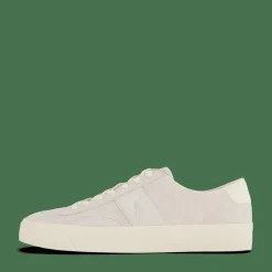 Polo Ralph Lauren Hairy Suede Sayer Sneaker Bianco Vit