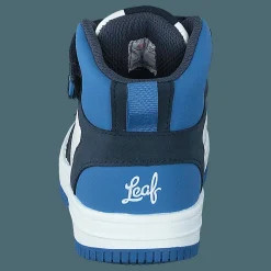 Leaf Halli Navy/blue Vit och Blå Sale