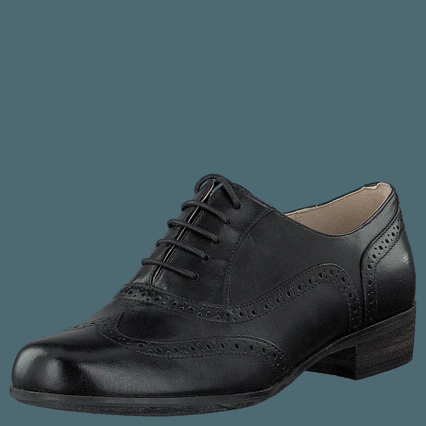 Clarks Hamble Oak Black Leather Grå och Svart