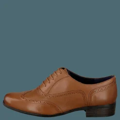 Clarks Hamble Oak Dark Tan Leather Brun Outlet