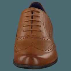 Clarks Hamble Oak Dark Tan Leather Brun Outlet
