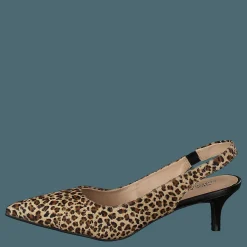 Shoe Biz Hekla Leopardo Beige och Brun Best