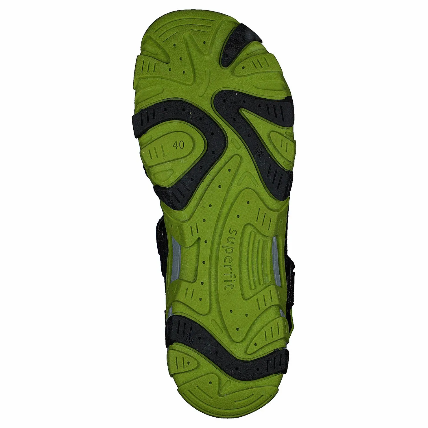 Superfit Henry Black/green Svart New