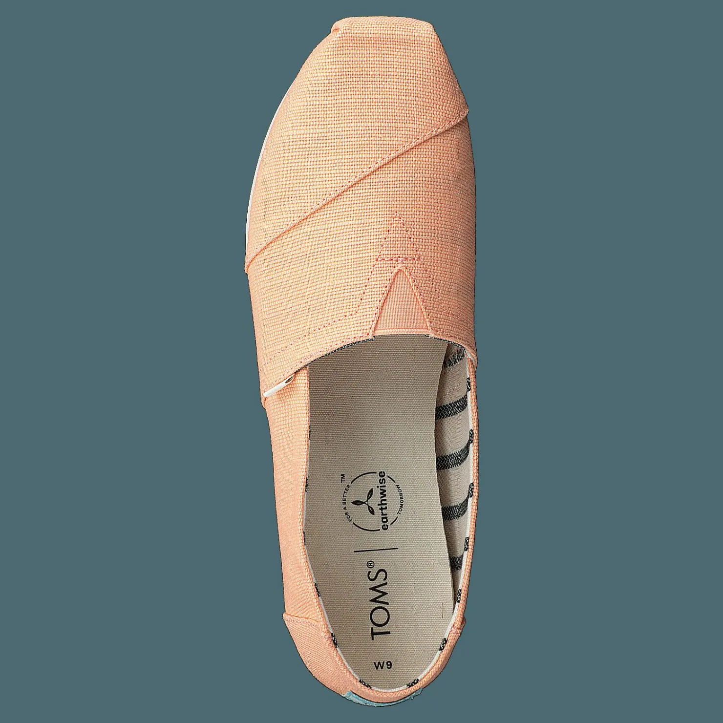 Toms Heritage Canvas Light Orange Beige och Orange Sale