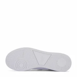 Polo Ralph Lauren Heritage Court II Leather Sneaker White / Navy Vit Sale