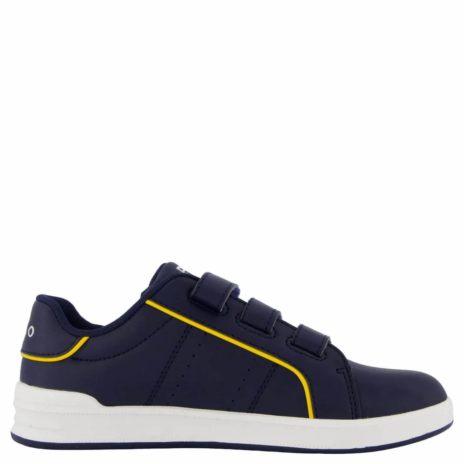 Ralph Lauren Junior Heritage Court Iii Ez C-navy Smooth W/ White Pp Blå Online