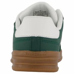 Ralph Lauren Junior Heritage Court Iii Ez T-toe C-dark Green Smooth/micro/pape Grön Discount